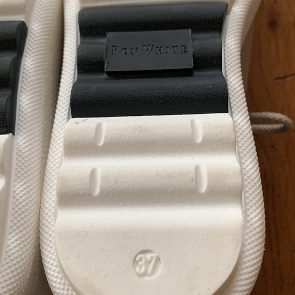 Ron White Ornella Fawn Shearling Trim Platform Sneaker Women’s Tan Shoes Size 37 - Picture 7 of 13